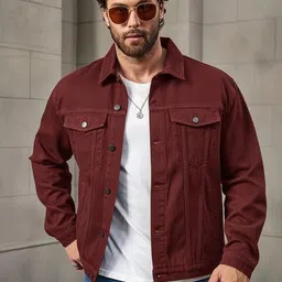 lahaba Men Solid Jacket image 1