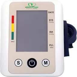 VSA CARE Bp Monitor & Digital Thermometer with One Touch Operation For Child & Adult Electronic Blood Pressure Monitor with Voice Function Thermometer image 2