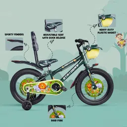 stryder Forester 16" Kids Bicycle - For 4 to 6 Years | 16 T (inch) BMX Cycle image 2
