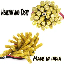 ms pet house Dog Chew Sticks Munchy Stick Mix Flavours 1 Kg. Dogs Snacks, Treats (500g Chicken and 500g Mutton Pack of 1) Chicken, Mutton Dog Chew image 2