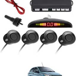 zplus Universal 4 Black Reverse Parking Sensor With LED Display For Cars-267 Safety of Passengers/Car One Alarm Kit-2004 Parking Sensor-picture-12