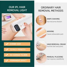 ClothyDeal IPL Ultra Permanent FullBody Laser HairRemoval Machine 999,999 Flashes_75F4V1XW2 Corded Epilator image 4