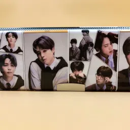 paper bear Calculator Geometry Pencil Box Magnetic Art Plastic Pencil Box image 4