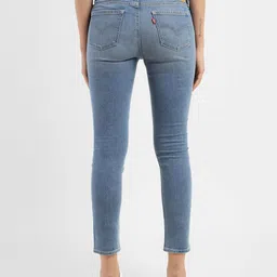 levi's Women Skinny Mid Rise Blue Jeans image 2