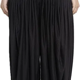 hanasri Lycra Solid Patiala image 2