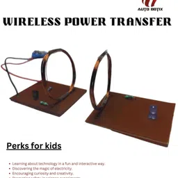 auto botix Wireless Power Transmission Science Project 100% Working Model Multi Color Educational Electronic Hobby Kit image 4
