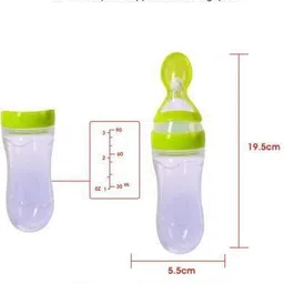 ss sales Premium First Feed Feeder For Baby - Non Toxic, BPA Free, Silicone Matterial Combo pack of 2- SILICONE image 2
