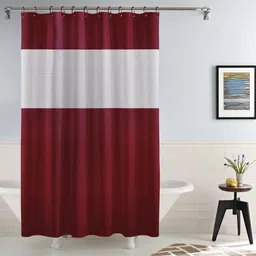 story@home 200 cm (7 ft) Shower PVC Room Darkening Curtain Single Curtain-picture-16