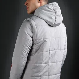 ducati Men Solid Puffer Jacket image 4