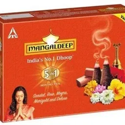 mangaldeep 5 In 1 Wet Dhoop - Bambooless Incense Sandal, Rose, Mogra, Marigold, Deluxe-picture-10