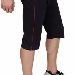 axys Solid, Striped Men Three Fourths image 3