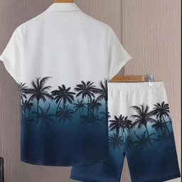 lemzodic Men Night Suit Set Multicolor Printed image 2