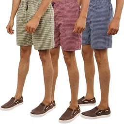 adabsha Pack of 3 Checkered Men Boxer image 3