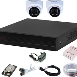 CP PLUS 4 Channal HD DVR 1080p 1Pcs,Colorful View In Nightvision Indoor Camera 2.4 MP 2Pcs,500 GB Hard Disk,Full combo set Security Camera-picture-24