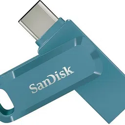 SanDisk SDDDC3-128G-I35NBB / Mobile Dual Drive / 400 Mbs 128 GB OTG Drive Compatible with Desktop Computer, Laptop, Mobile, Television USB 3.1 Plastic Case-picture-13