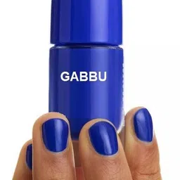 gabbu Long Lasting & Smooth Finish | Nail Polish for Women Dark Blue-picture-29