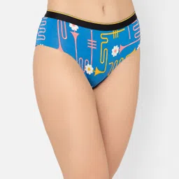 bummer Printed Micromodal Underwear Soft & Breathable Women Hipster Multicolor Panty image 4