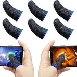 qove PUBG Gaming Devices Mobile Finger Sleeves Pack Of 6 Finger Sleeve-picture-21