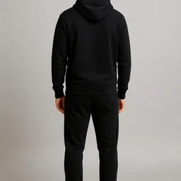 apraa & parma Men Full Sleeve Solid Hooded Sweatshirt image 2