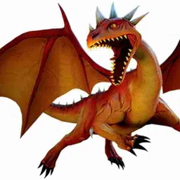 skyolla 59 cm Dragon Wall Sticker – Self Adhesive Vinyl Décor for Kids’ Room, Nursery Room Self Adhesive Sticker image 1