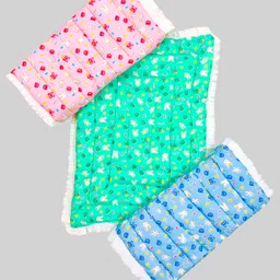kidledi Cotton Baby Godadi Pack of 3 Pcs with Light Mattress for Daily Newborn Bedding-picture-43