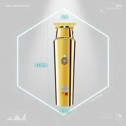 Frinzoo Professional Hair Clipper for Men with 500 Minutes Runtime Trimmer 500 min Runtime 3 Length Settings image 2