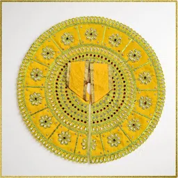 achyuta Laddu Gopal Dresses Size 8 Number, Stone Work Kanha Ji Poshak, 8 No. Thakur Ji Dress image 5