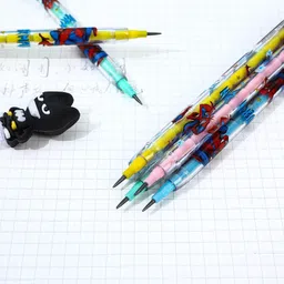 lazylines Avengers non-sharpening Push Pencil for kids, Gift Set of 12 Pencil Pencil image 3