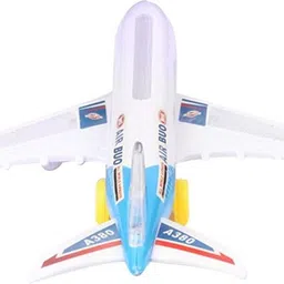 toyvala Musical AeroPlane Airbus Bump & Go Action Toy with Sound & Light-11-picture-20