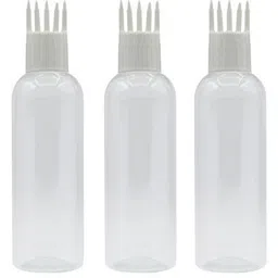 prismapac Hair Root & Scalp Applicator, Empty Container for Oil, Serum, Shampoo & Medicine 100 ml Bottle-picture-25