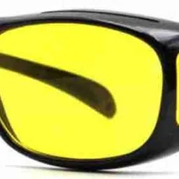 syn traders Night Vision, UV Protection Wrap-around Sunglasses (Free Size) image 1