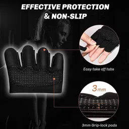 tbmg Self Design Protective Men Gloves image 3