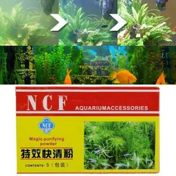 ncf Magic Purifying Powder (5 pouches) Magnetic Aquarium Cleaner image 2