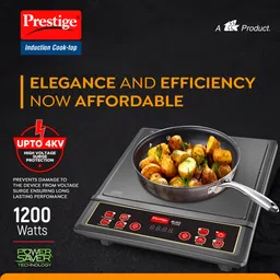 prestige 1200 W Induction Cooktop Touch Panel image 2