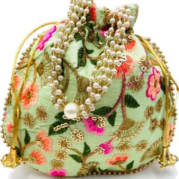 byra Women Green Potli-picture-23