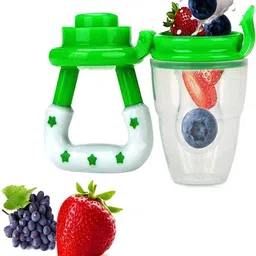 mahirat Baby Pacifier Food Feeder Silicone Fresh Fruit Milk Nibbler Feeding Safe Kids 28 Teether and Feeder image 2