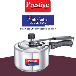 prestige Nakshatra Essential Svachh SS Inner Lid 2 L Induction Bottom Pressure Cooker image 5