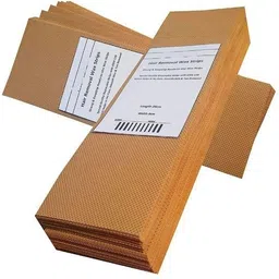 mvilam Waxing Strips for Hair Removal Plain Disposable Brown Color Wax Strips Easy & Safe Wax Strips Paper Non-woven Body Hair Removal. Strips-picture-14
