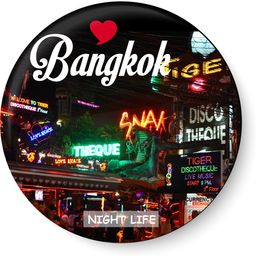 peacockride Love Bangkok Night Life I Thailand Diaries I Travel Memories I Fridge Magnet Pack of 1-picture-16