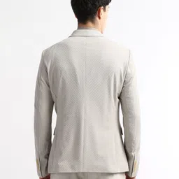 arrow Men Solid Single Breasted Formal Blazer image 3