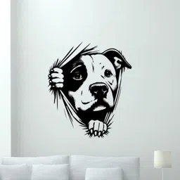 snappyvinyl 65 cm Pitbull Wall Self Adhesive Sticker-picture-40