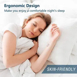 napwing Polyester Fibre Sleeping Pillow Pack of 4 Solid image 4