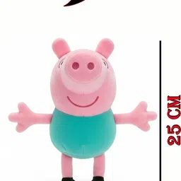 ag enterprises Peppa Pig & George Combo Soft Toy Set - Super Soft & Huggable - 25 cm image 3