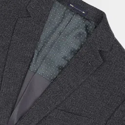 arrow Men Solid Single Breasted Formal Blazer image 4