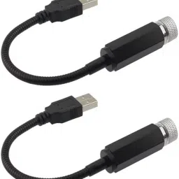 ecraftindia Decorative Star Battery Operated Projector Laser Night Light (Back) image 3