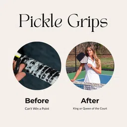 mom's aura Pickle Grips Pickleball Paddle Wrap Pickleball Paddle image 5