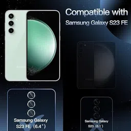 prozzile Camera Lens Protector for Samsung Galaxy S23 FE image 5