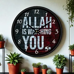 fashion world Analog 25 cm X 25 cm Wall Clock-picture-24