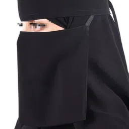 ninecolors Solid Chiffon Women Black Scarf-picture-22