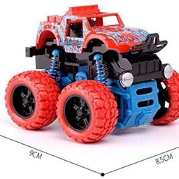 littlepaws 4x4 Wheel Monster Truck with 360° Spin-Action & Shock Absorption image 2